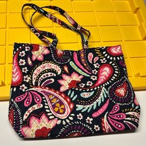 Vera Bradley Painted Paisley Tote Bag